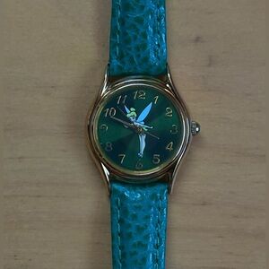 Disney store exclusive emerald tinkerbell vintage watch
